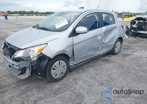 2024 Mitsubishi Mirage Es/Le z USA, uszkodzony, nr VIN ML32AUHJ3RH031917